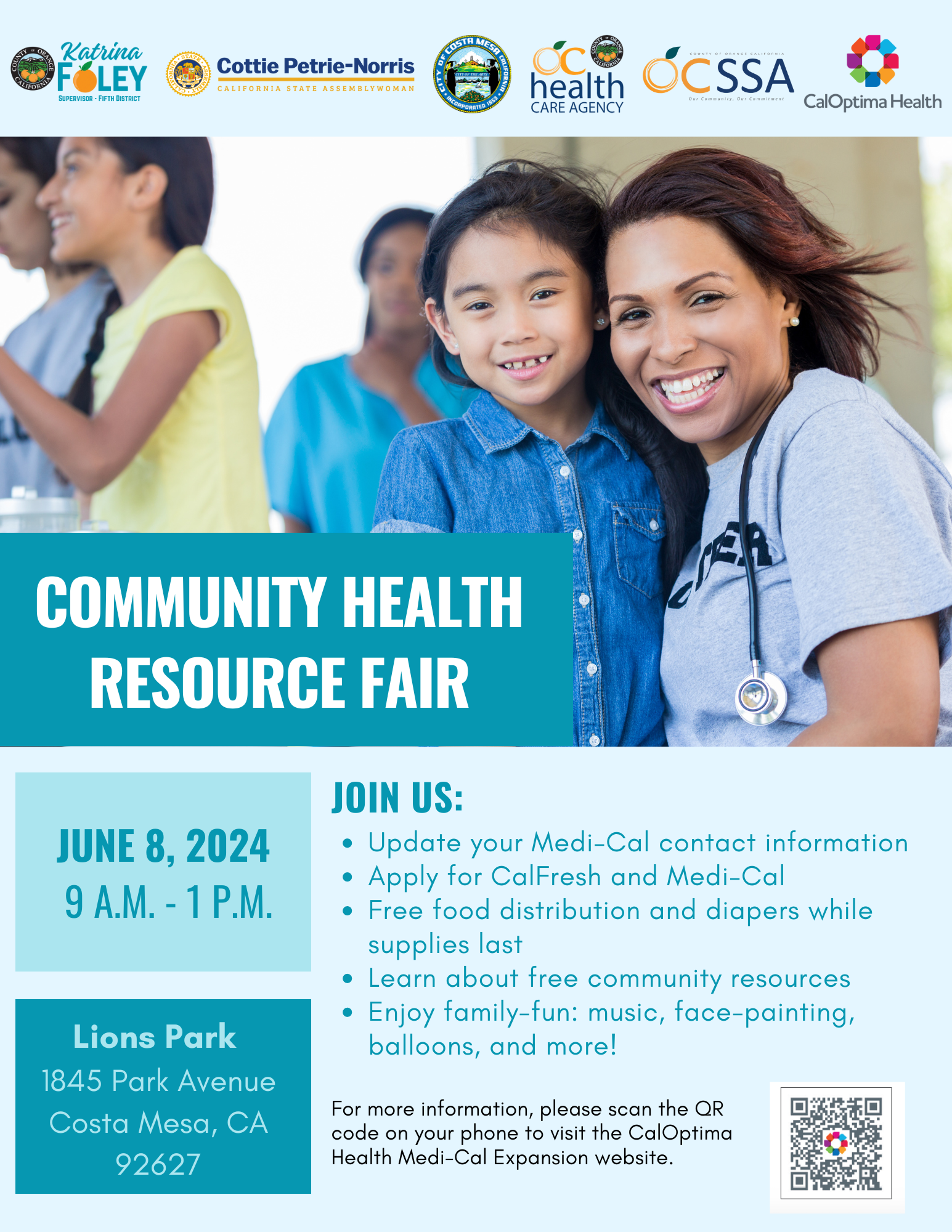 AD73 Costa Mesa Community Health Resource Fair