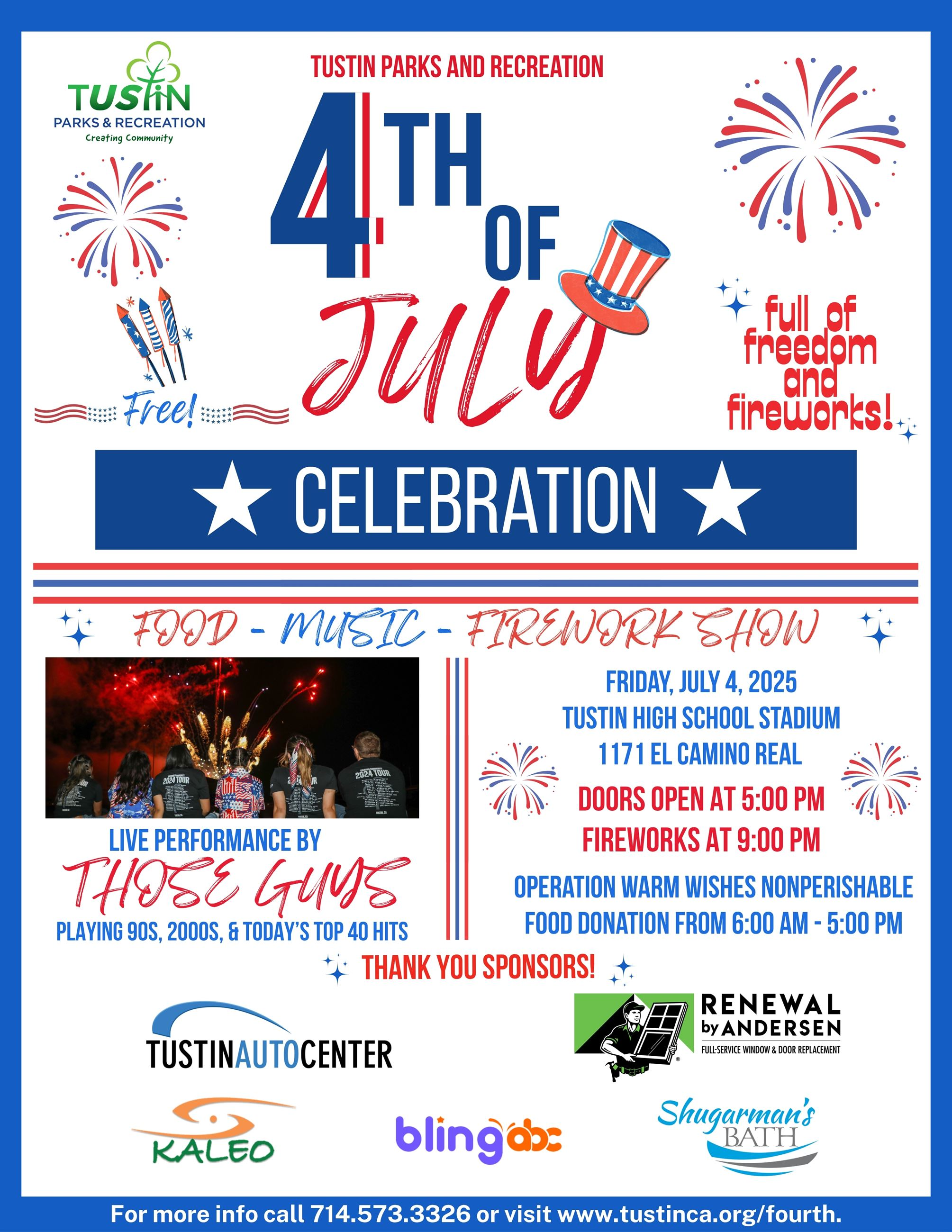 Tustin Fourth of July Celebration