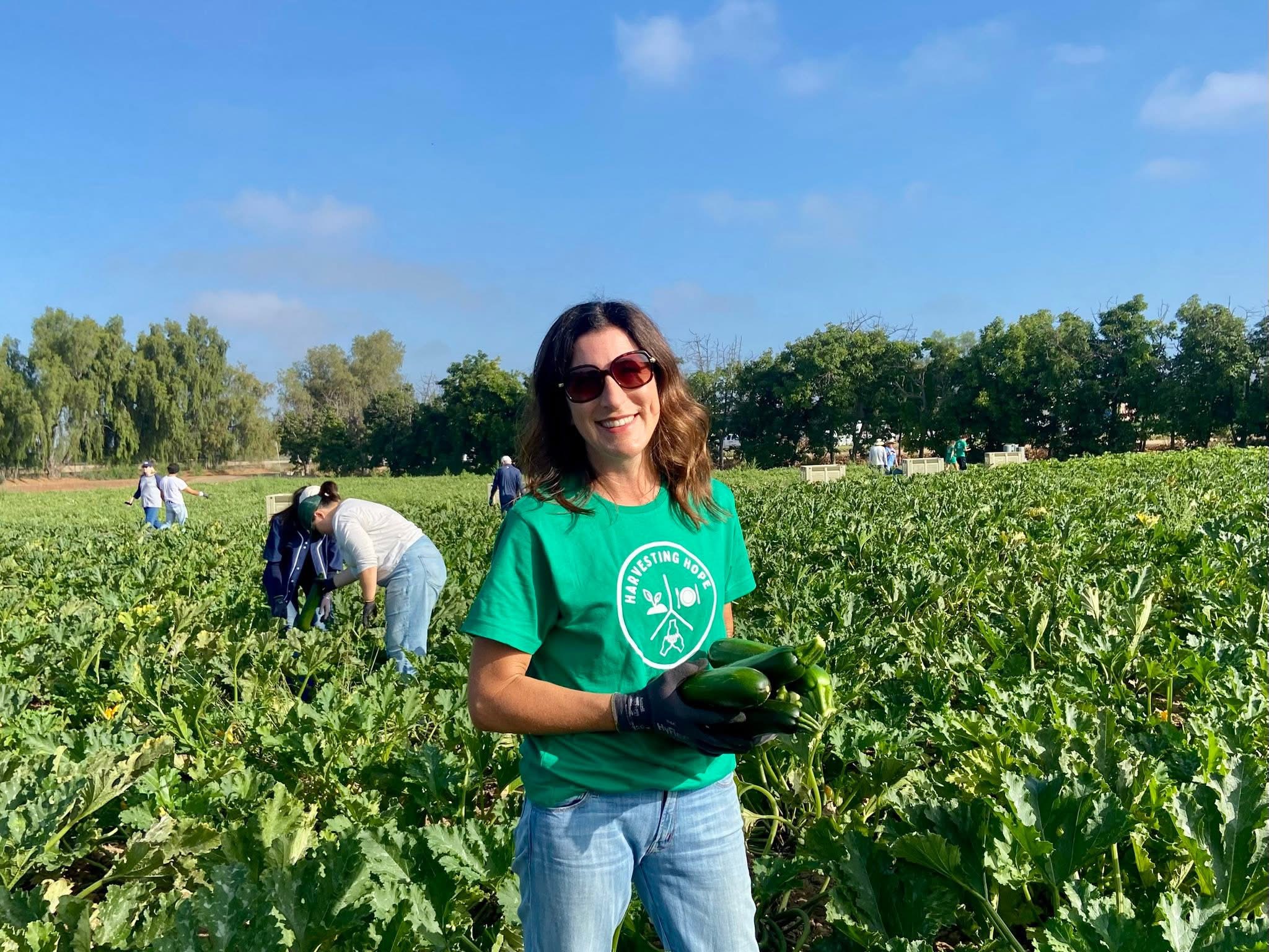 Harvest Solutions Farm Volunteer Event