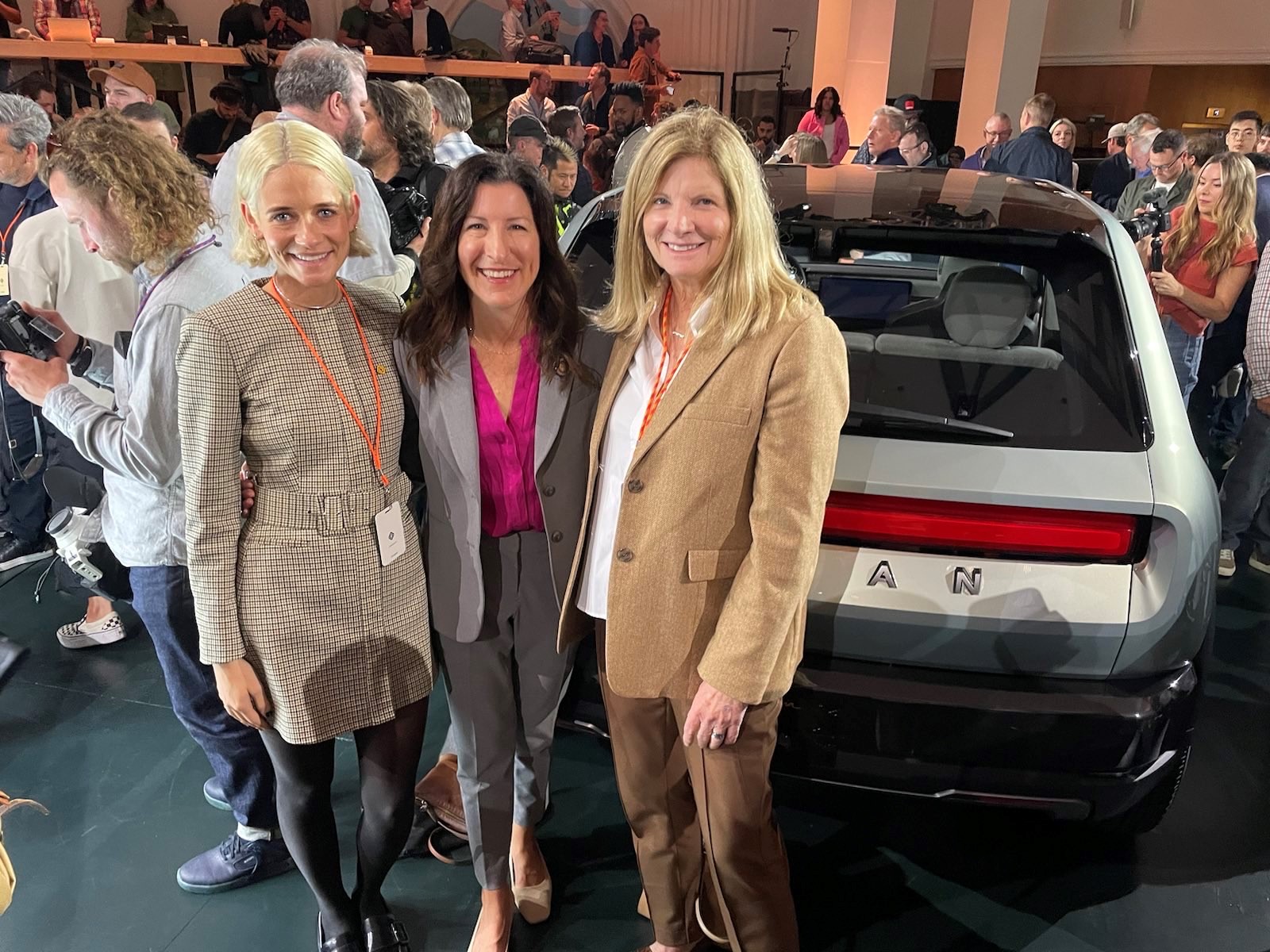 AD73 rivian r2 reveal event