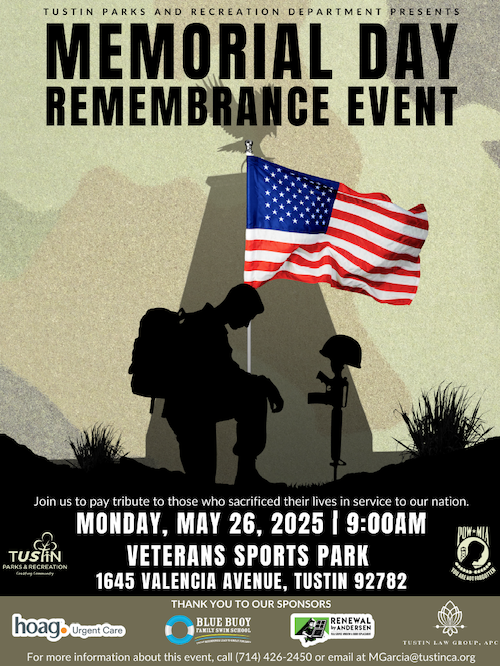 AD73 Tustin Memorial Day and Remembrance Event