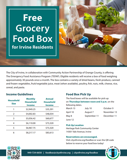 AD73 irvine grocery box