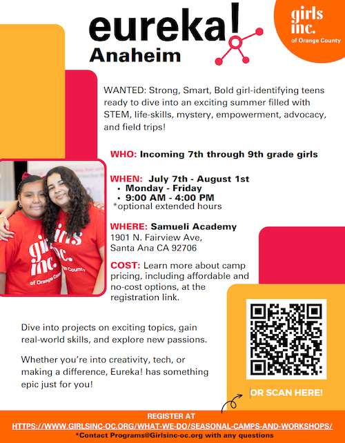 AD73 eureka anaheim summer camp