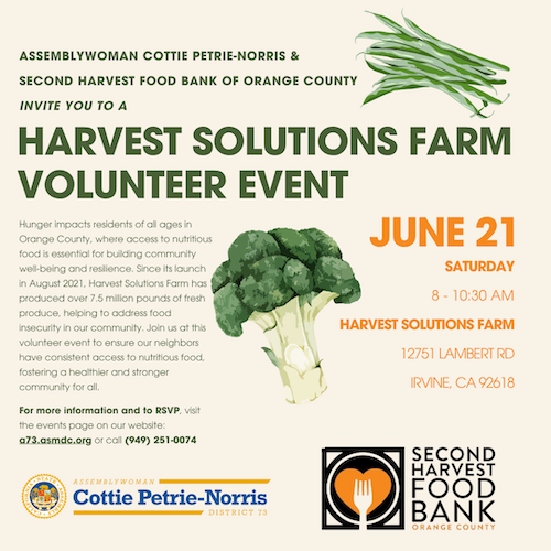 AD73 petrie norris Harvest Solutions Farm Volunteer Event