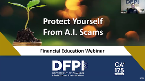 AD73 Protect Yourself From AI Scams webinar