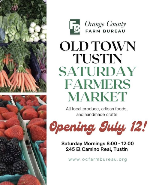 AD73 Old Town Tustin farmers market