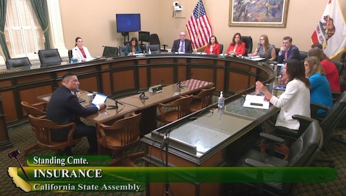 AD73 petrie norris Assembly Insurance Committee