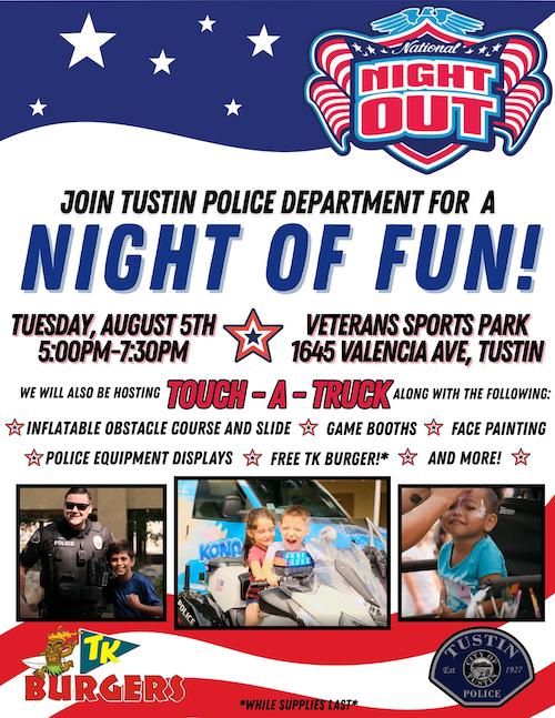 AD73 tustin night out