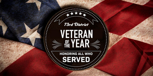 AD73 veteran of the year