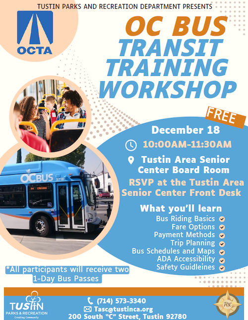 AD73 OC bus transit training workshop