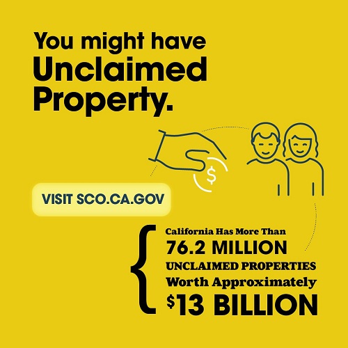 AD73 unclaimed property