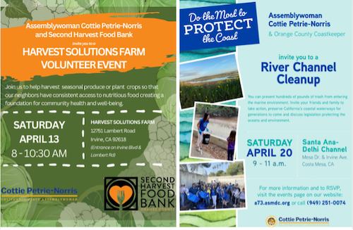 AD73 costa mesa blood drive and harvest solution events