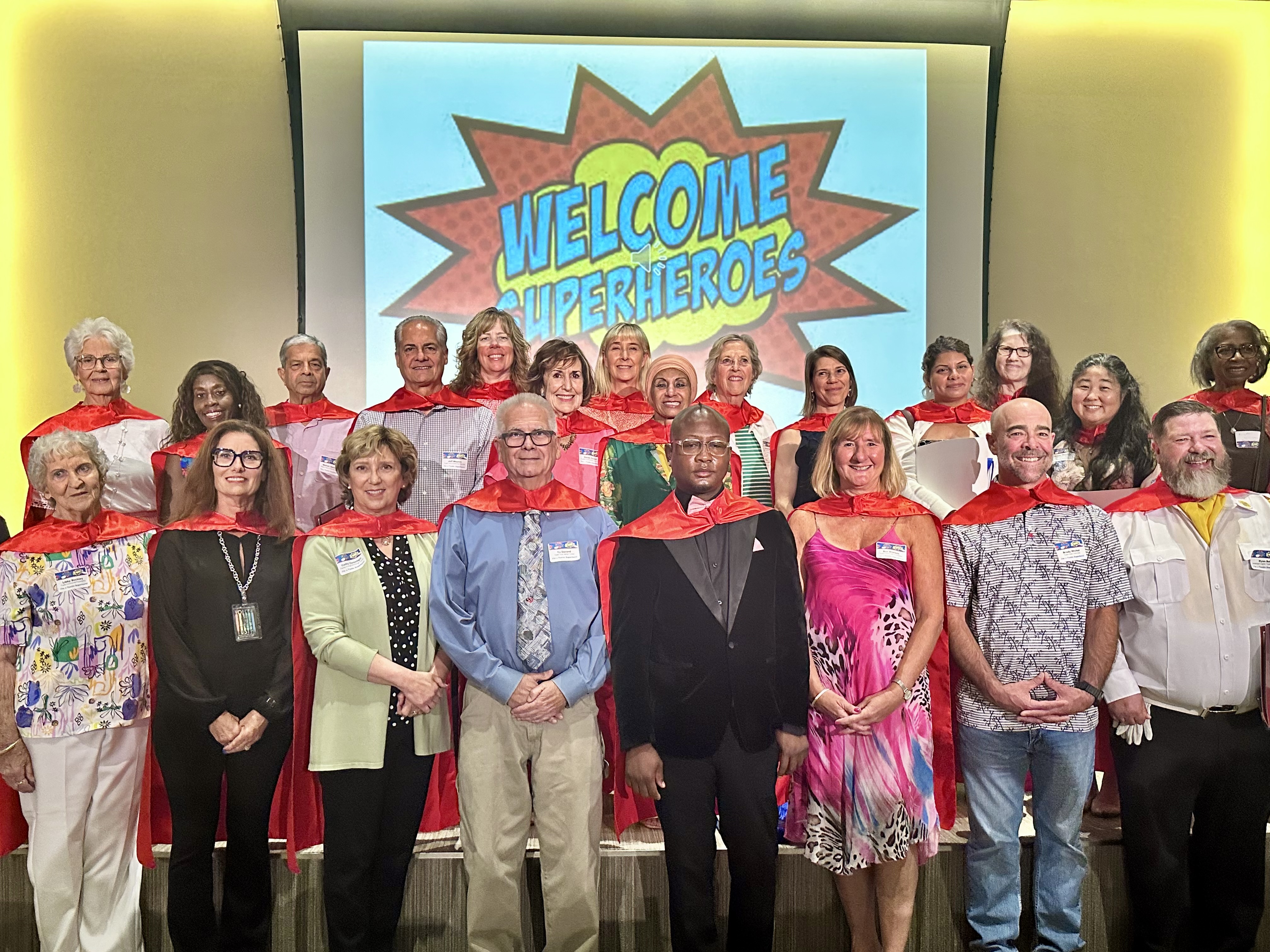 Tustin Superheroes Group Photo