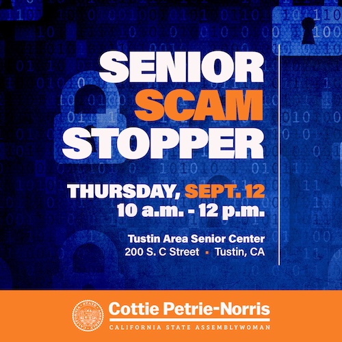 AD73 Tusin Senior Scam Stopper Seminar