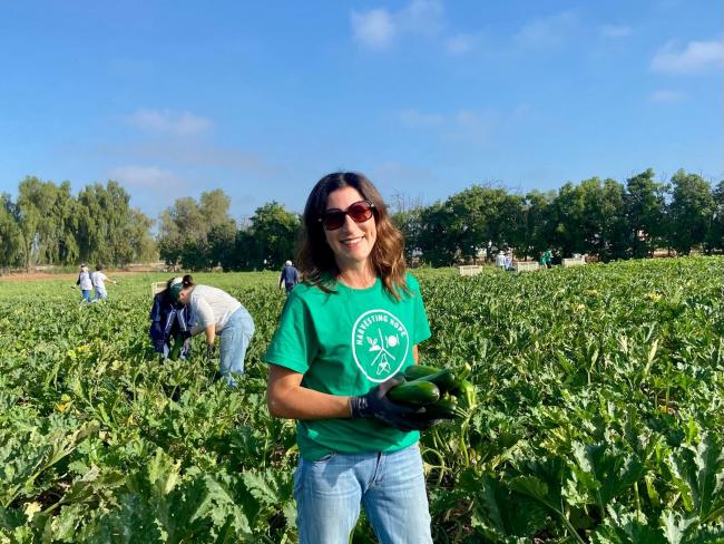Harvest Solutions Farm Volunteer Event