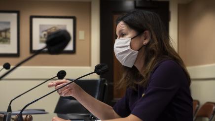 Assemblymember Petrie-Norris Presenting at Select Committee on Small Business