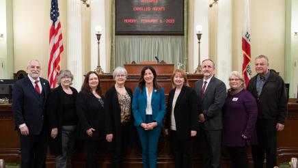 Assemblymember Petrie-Norris on the Assembly Floor for HR 8