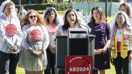 AB 2924 End Child Marriage Press Conference