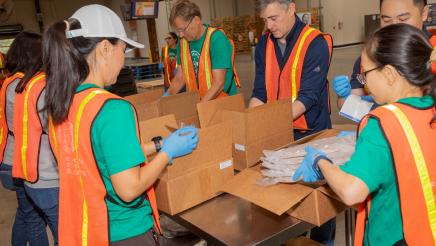 Hunger Action Month Volunteer Event