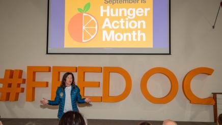 Hunger Action Month Volunteer Event