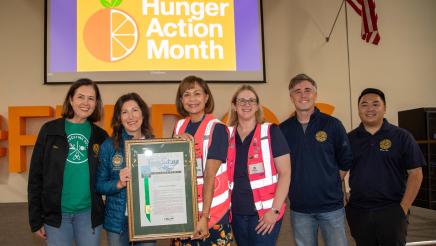Hunger Action Month Volunteer Event