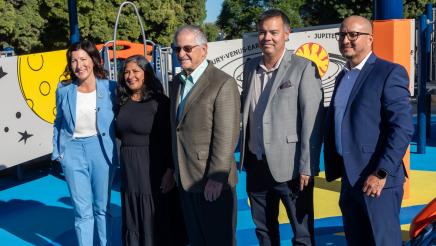 Sweet Shade Park Universal Playground Grand Opening
