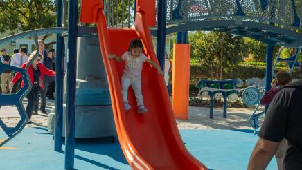 Sweet Shade Park Universal Playground Grand Opening