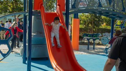 Sweet Shade Park Universal Playground Grand Opening