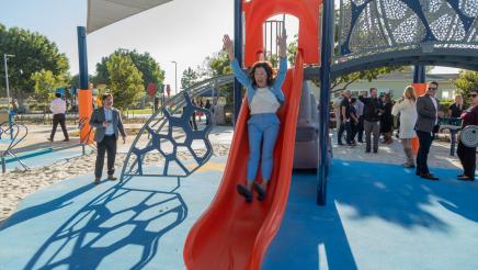 Sweet Shade Park Universal Playground Grand Opening