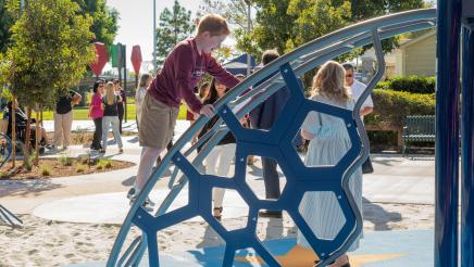 Sweet Shade Park Universal Playground Grand Opening