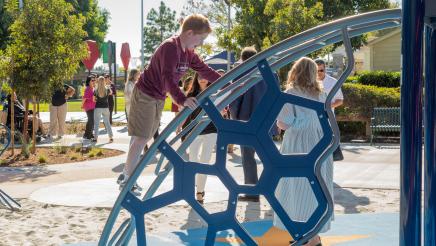 Sweet Shade Park Universal Playground Grand Opening